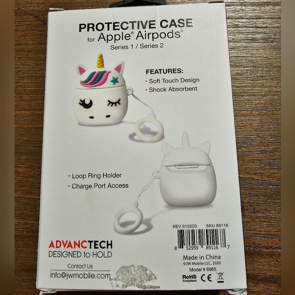 BRAND NEW AIRPODS CASE Series 1 and 2 - Picture 2 of 2